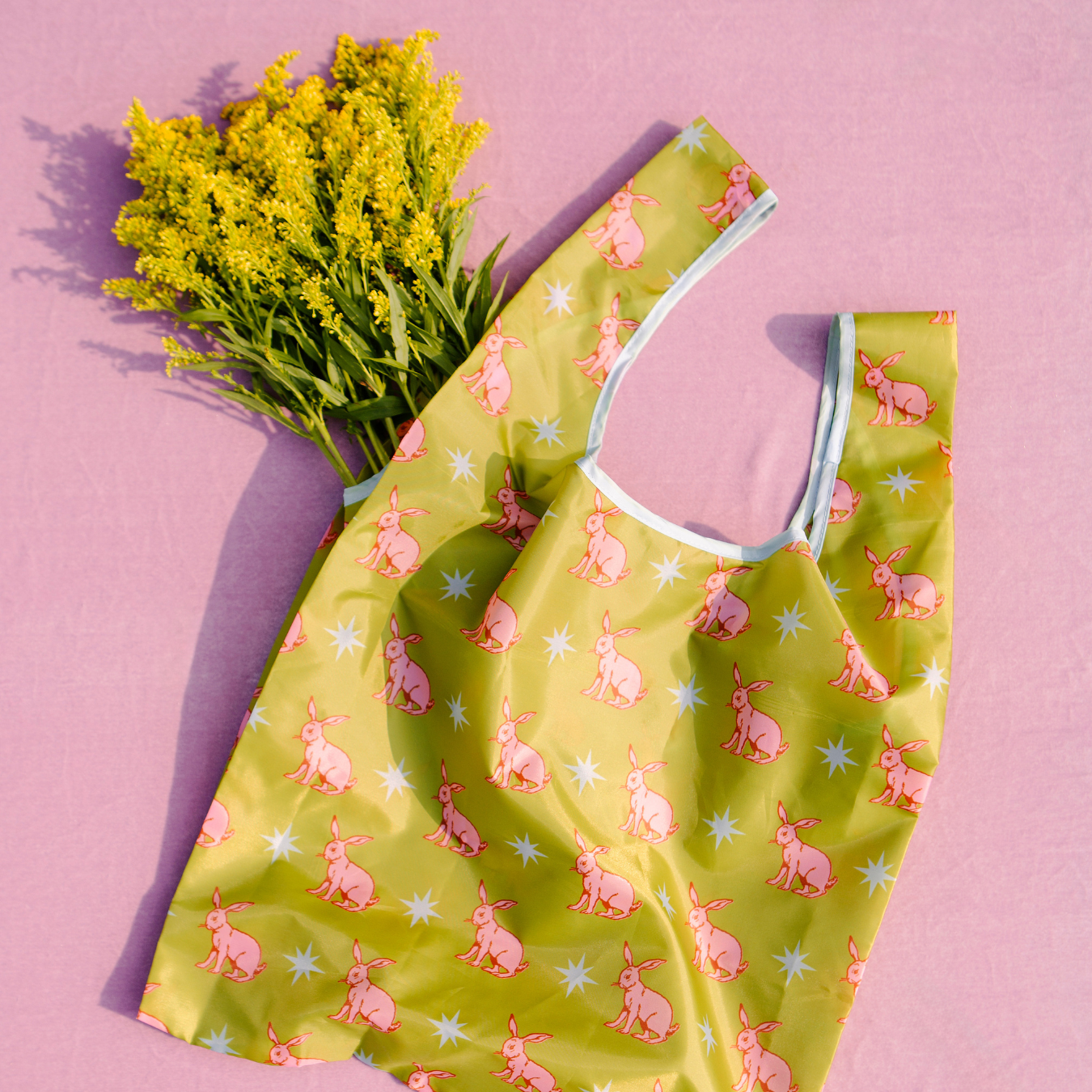 Lucky Rabbit - Foldable Reusable Bag