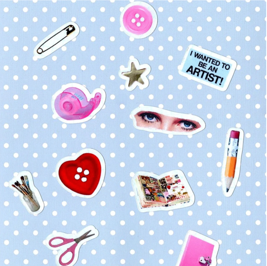 Crafty Girl - Picto Sticker Sheet