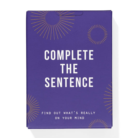 Complete the Sentence - Card Deck