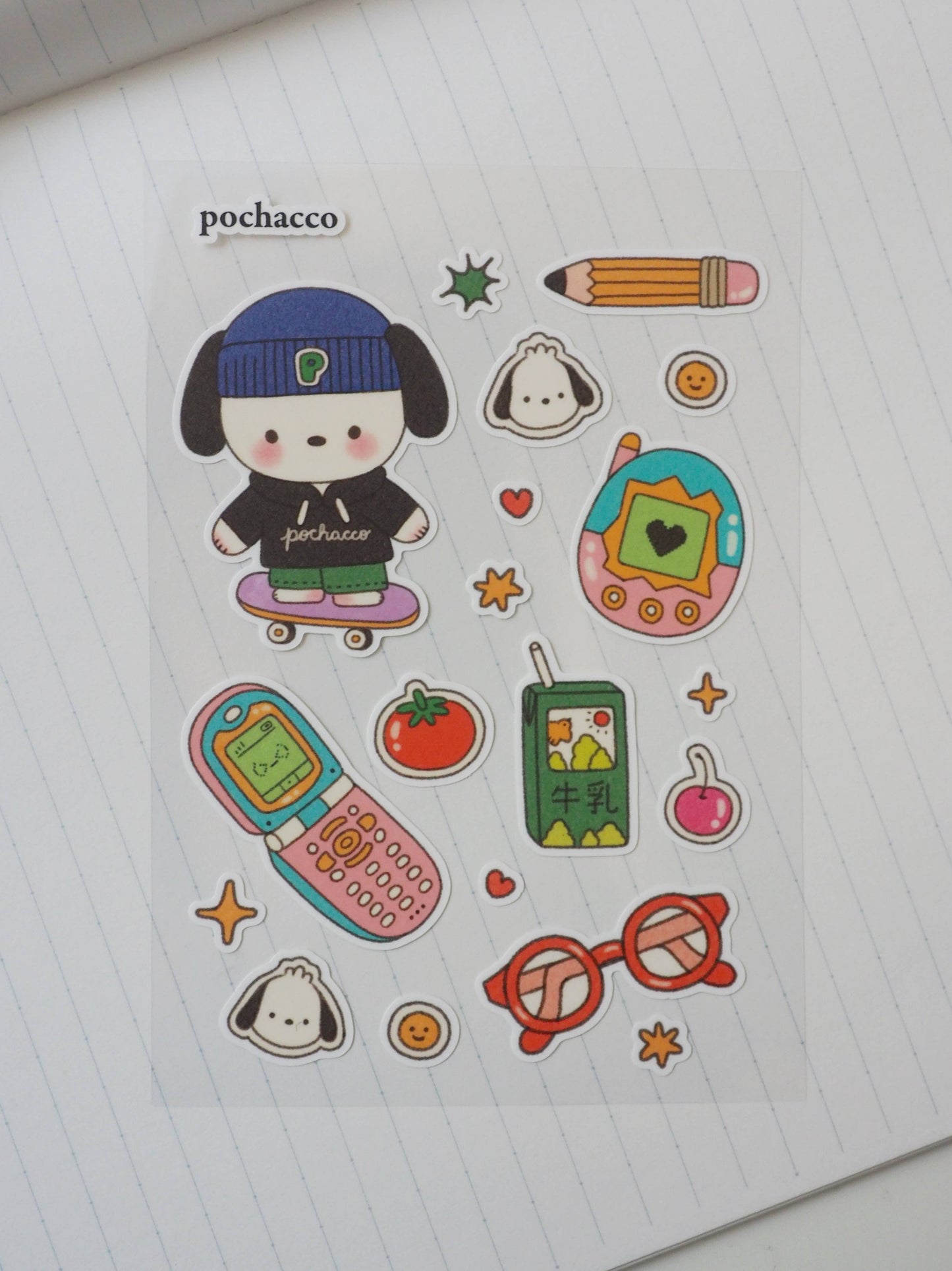 Pochacco - Sticker Sheet