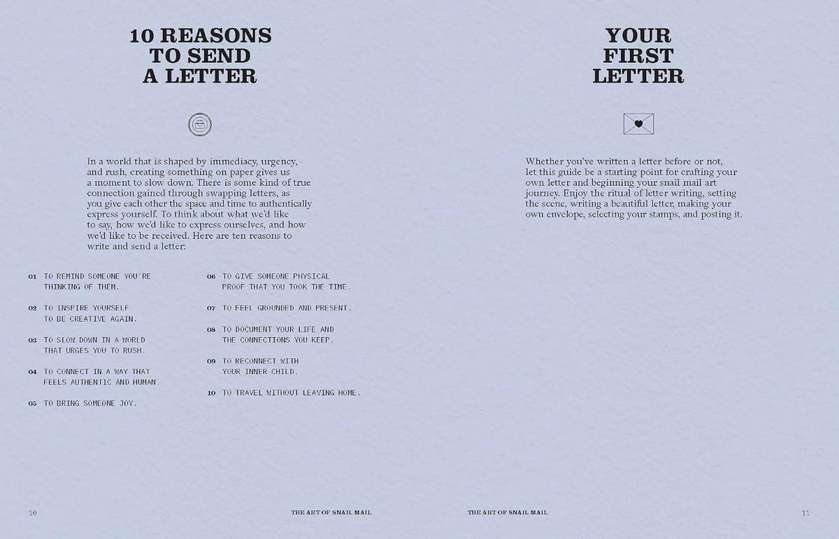 The Art of Snail Mail