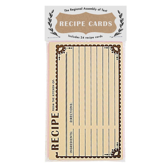 Recipe Cards