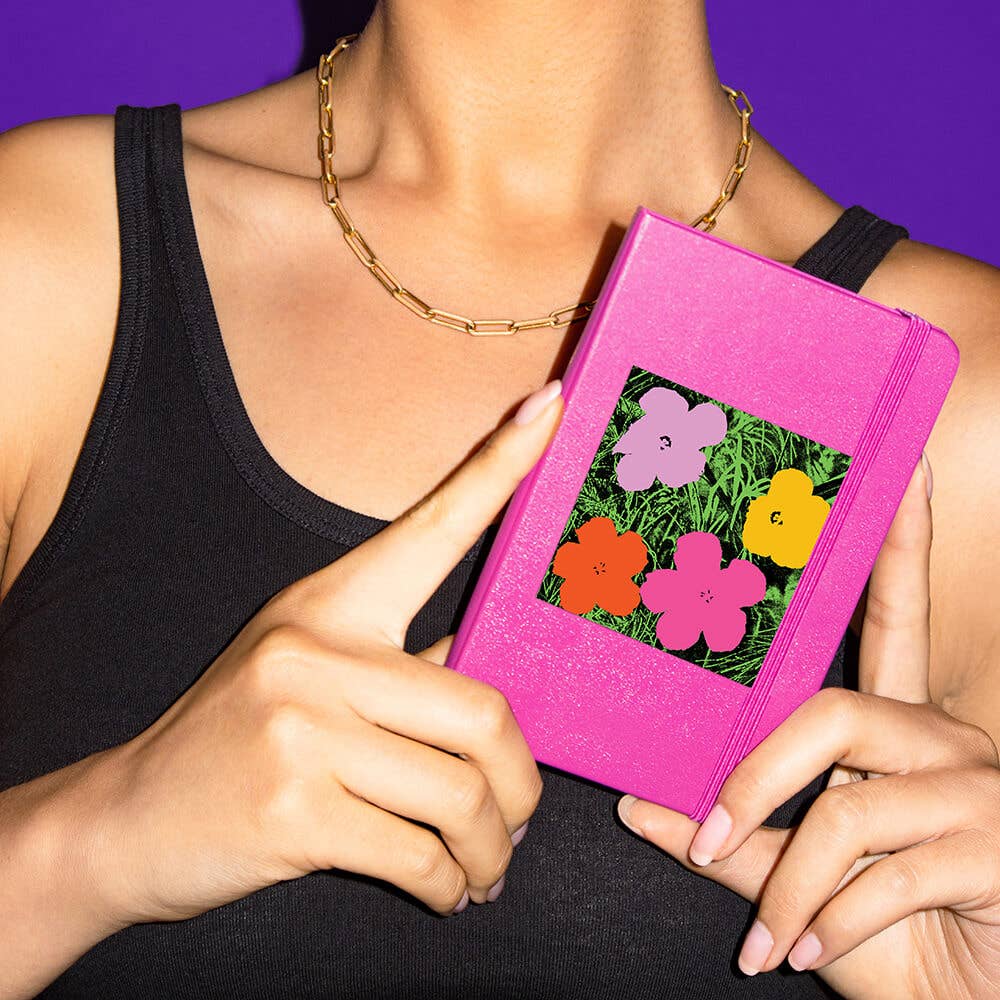 Flowers by Warhol - Die-Cut Sticker