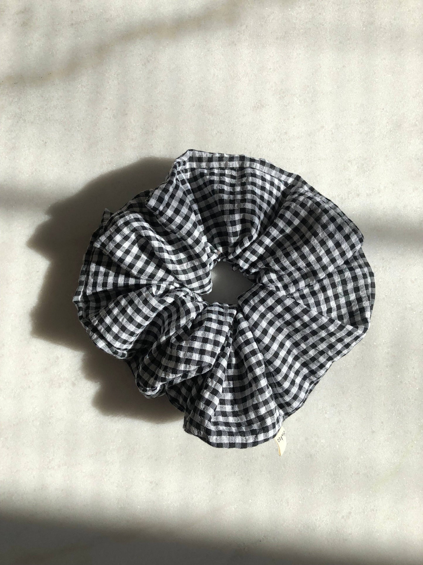 Gingham Scrunchies