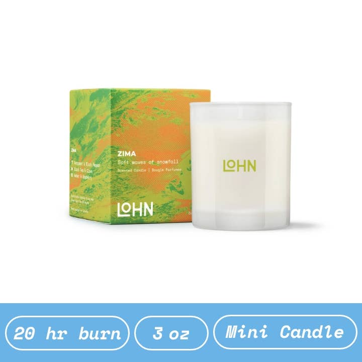 LOHN Mini Candle - ZIMA Bergamot & Black Tea