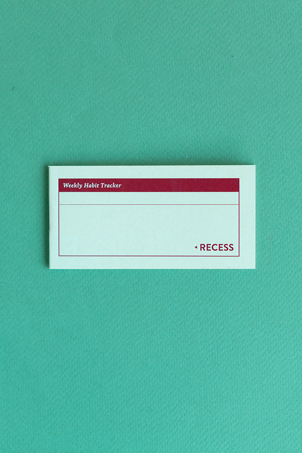 Habit Tracker Mini Booklet