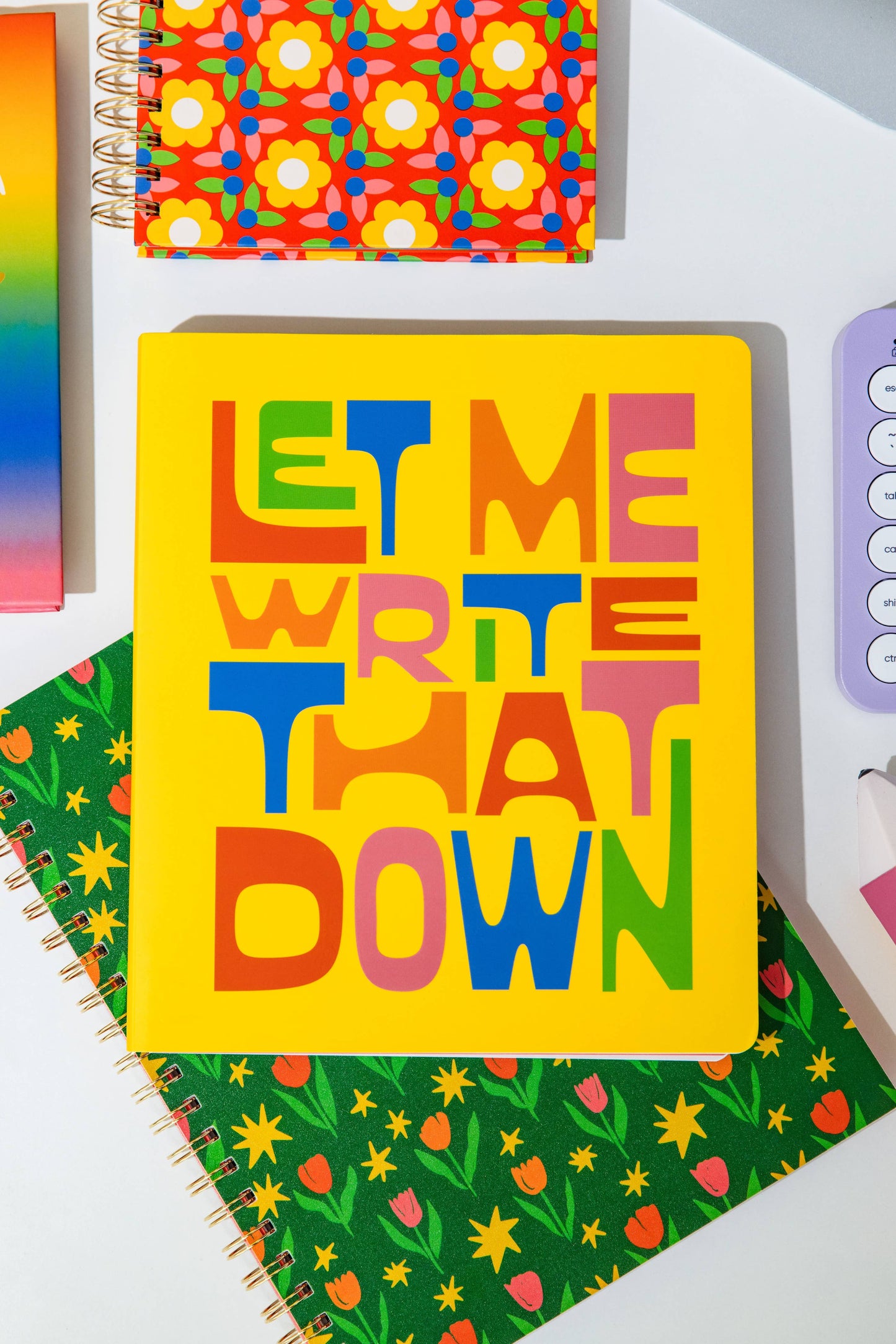 Undated Weekly Planner, Let Me Write That Down