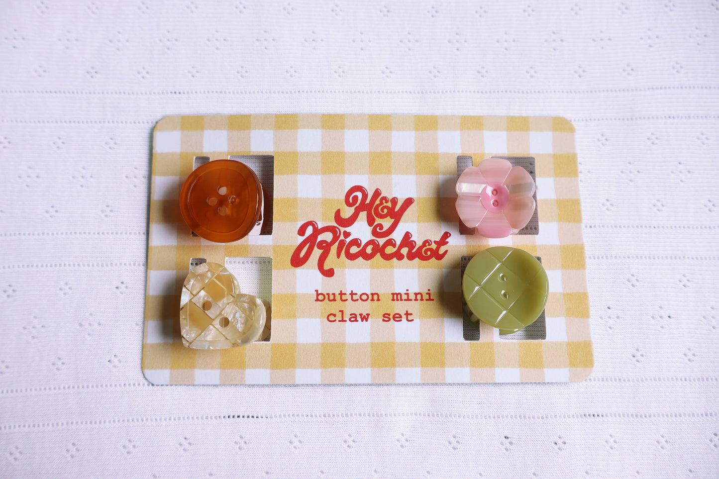 Button Mini Claw Set: Original