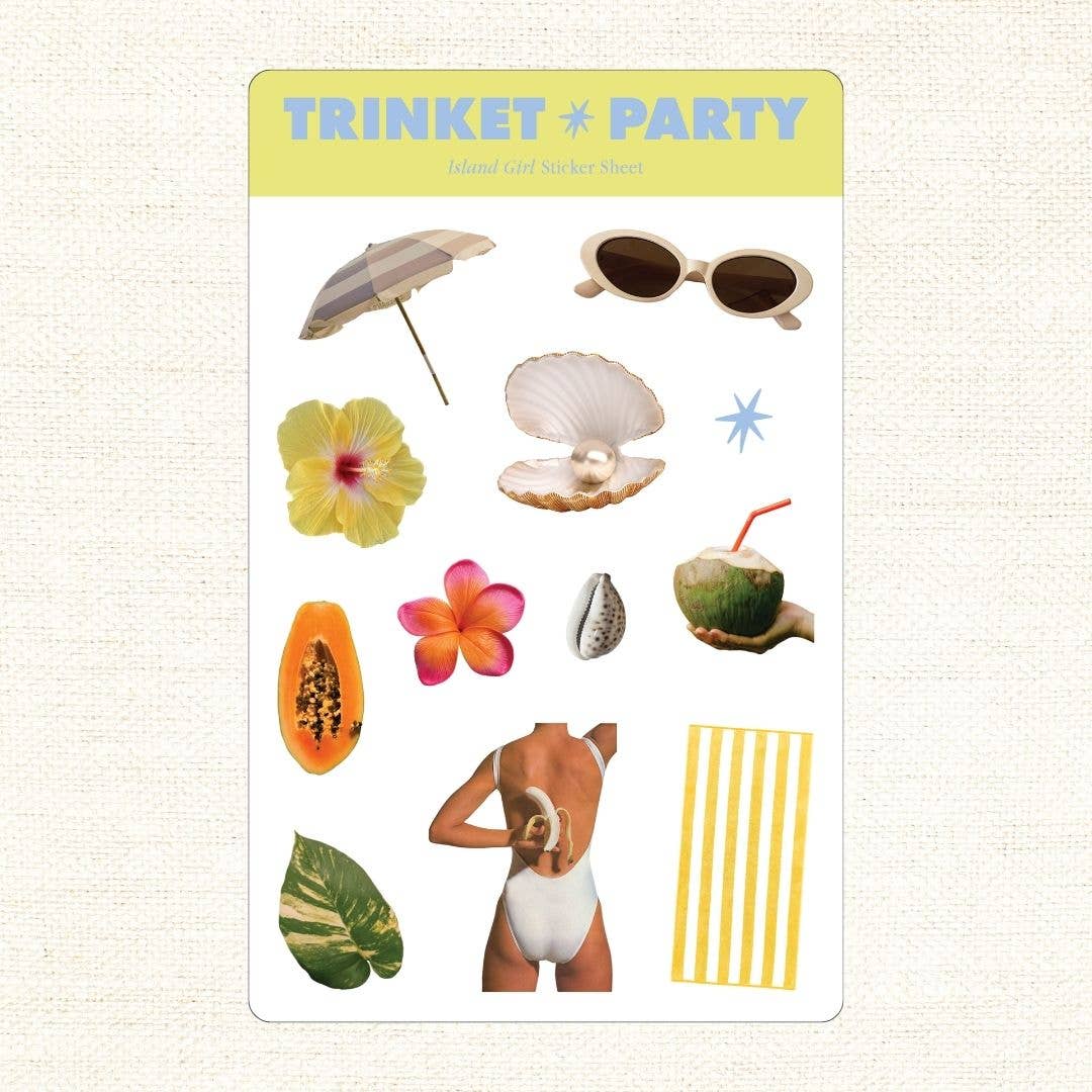 Island Girl - Sticker Sheet