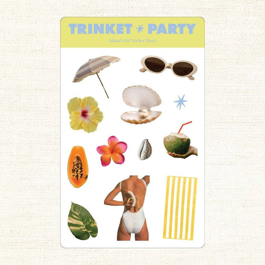 Island Girl - Sticker Sheet