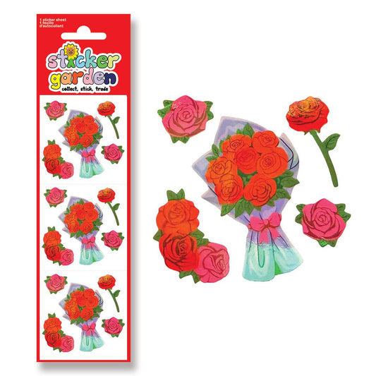 Jewel Roses Sticker Sheet