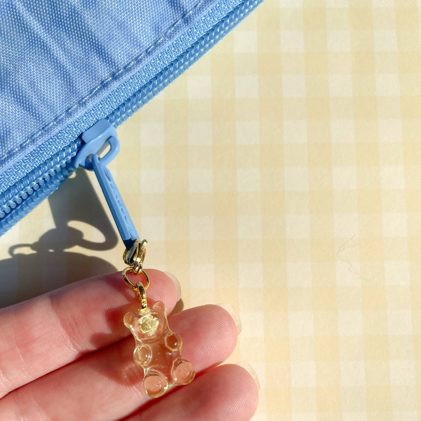 Pineapple Gummy Bear Bag Charm