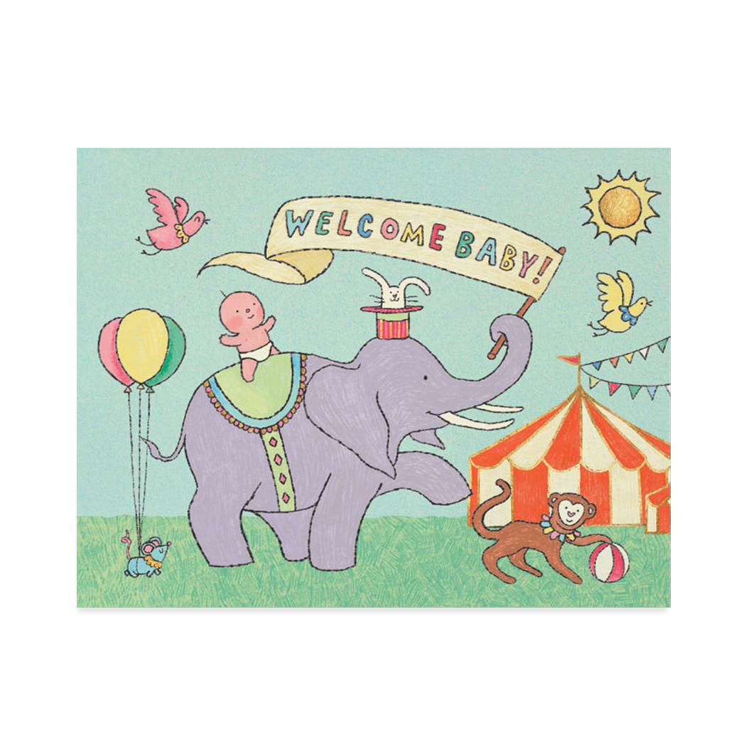 Welcome Baby - Greeting Card