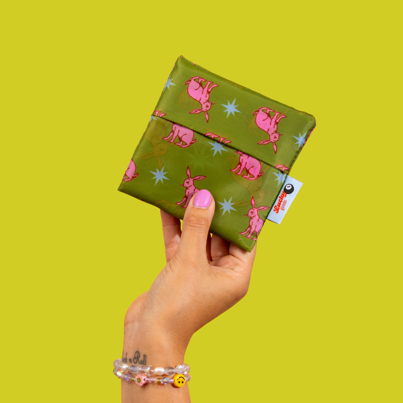 Lucky Rabbit - Foldable Reusable Bag
