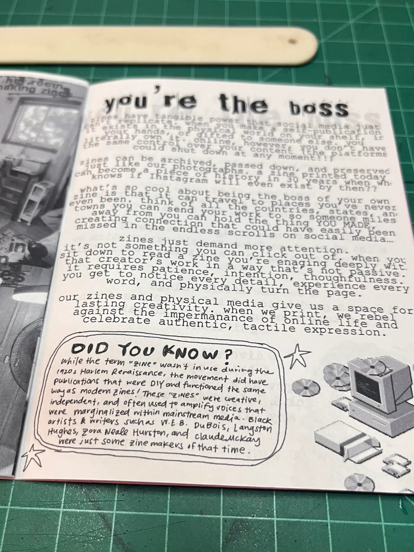 I Print, Therefore I Am - Zine