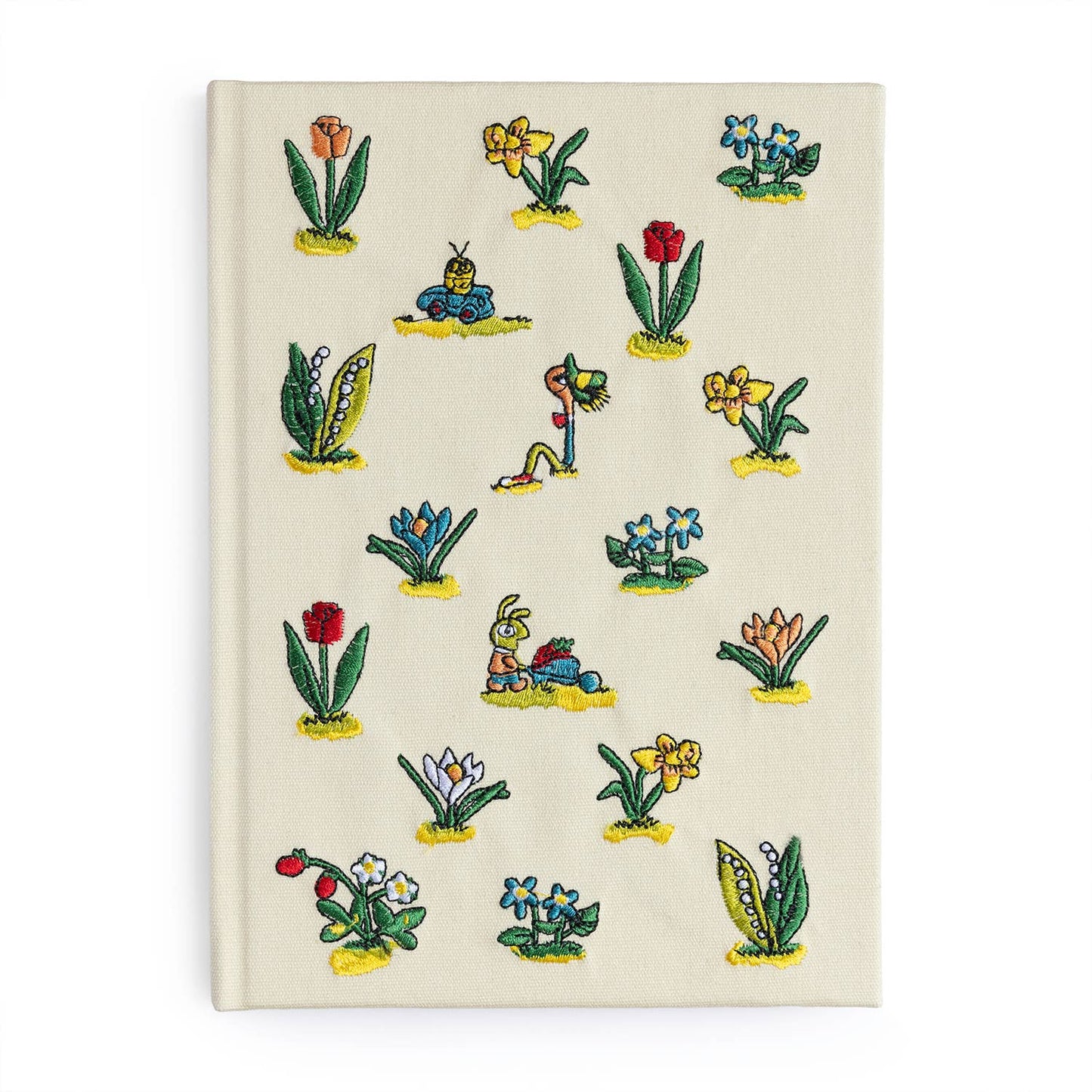 Embroidered Blank Page Journal - Richard Scarry®