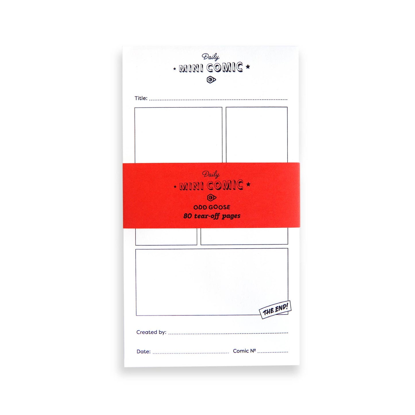 Daily Mini Comic - Creative Drawing Notepad