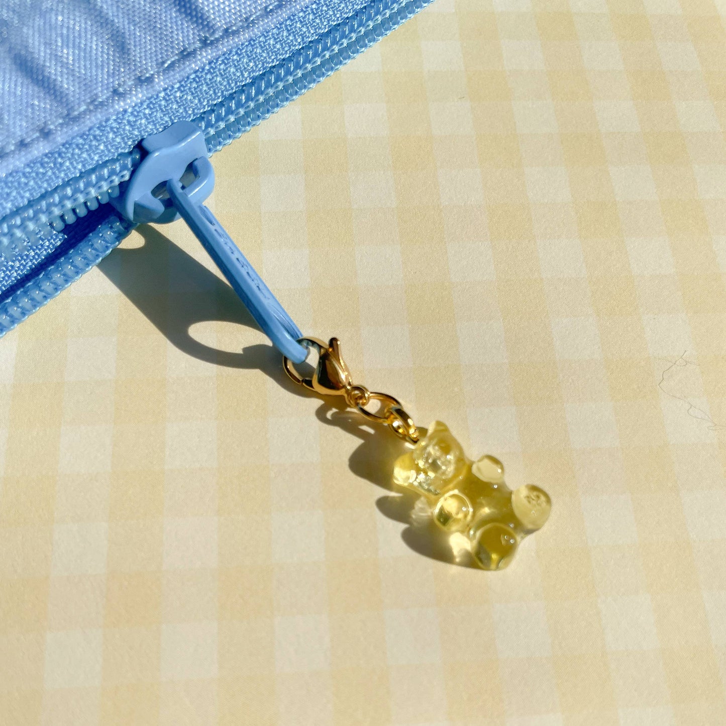 Pineapple Gummy Bear Bag Charm