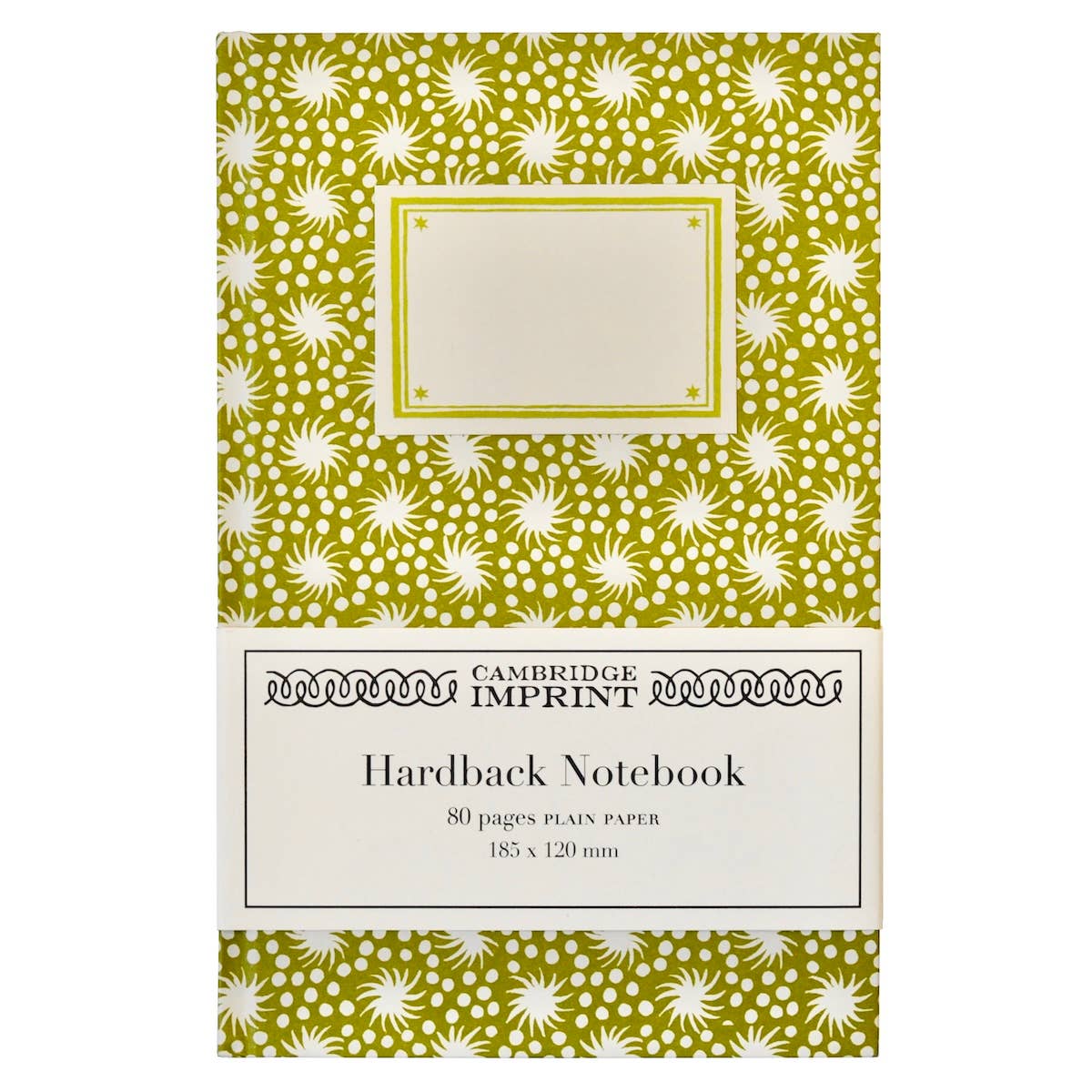 Hardback Notebook - Animalcules Bawden Green