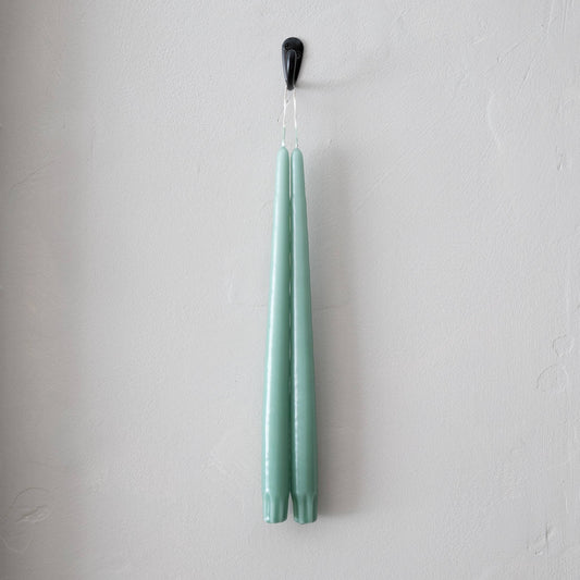 Taper Candles Pair - Sage