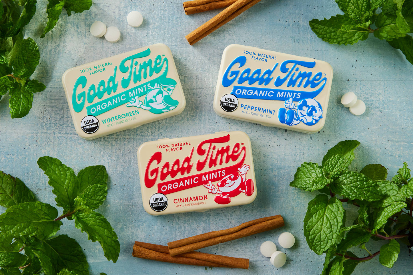 Good Time Organic Mints - Peppermint