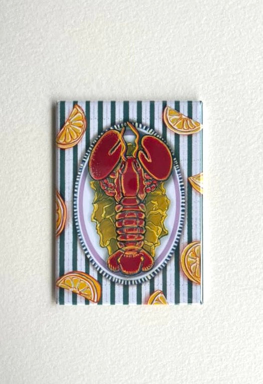 Lobster Illustrated Magnet
