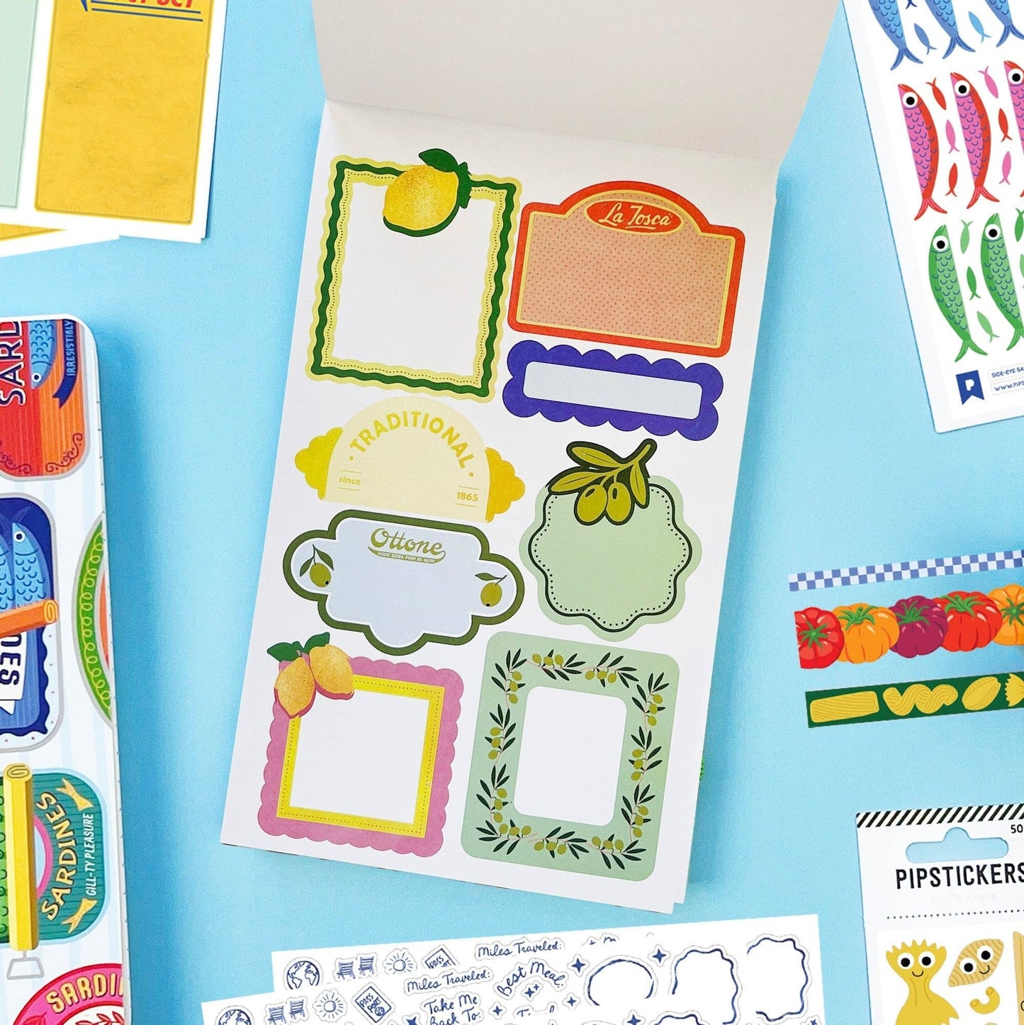 La Dolce Vita - Junk Journal Sticker Book, Volume 5