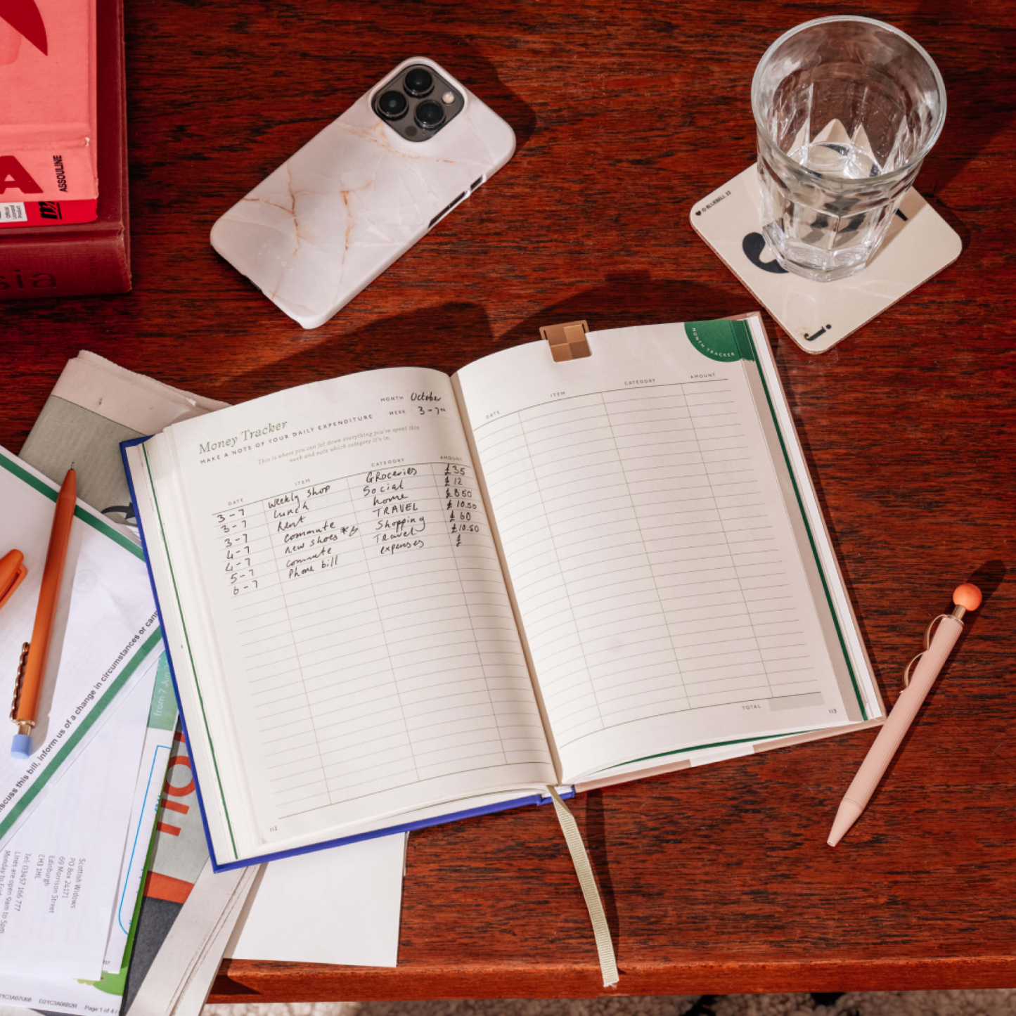 Guided Finance Planner - A5 Journal