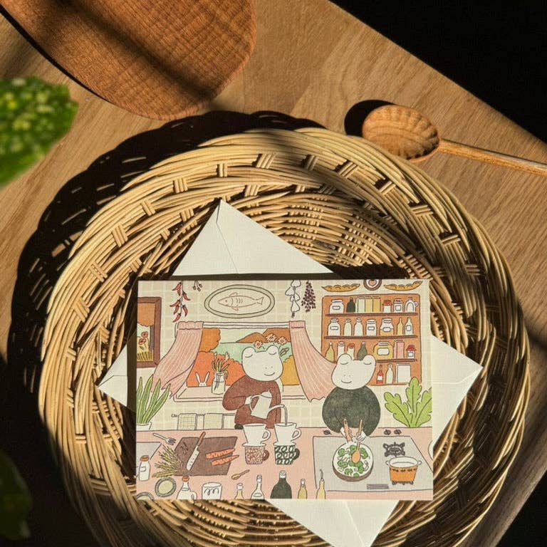 Cozy Kitchen - Just Because Card