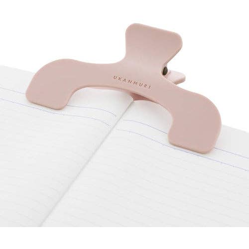 Sun-Star Ukanmuri Page Holder Clip - Pink