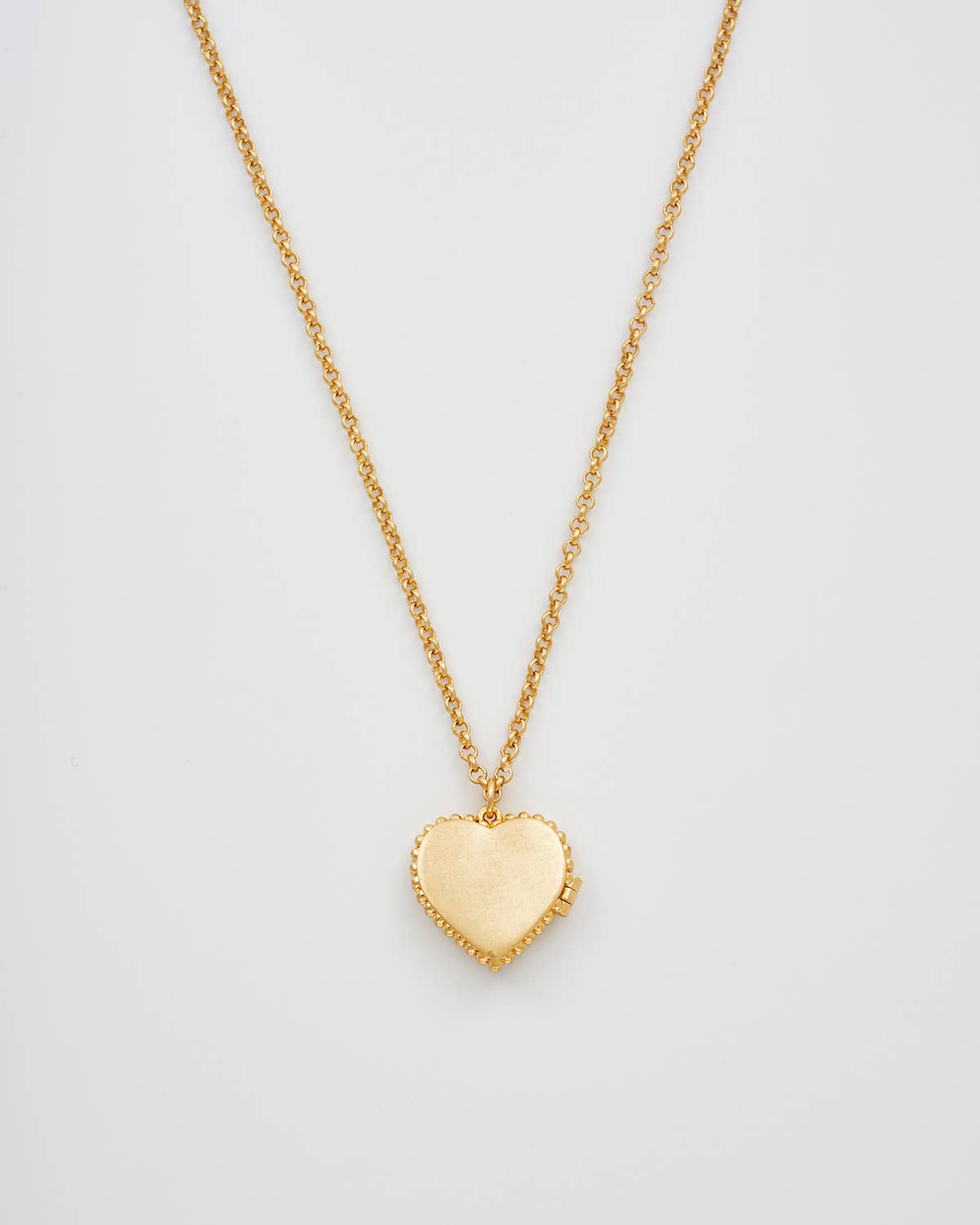 Jasmine Heart Locket Necklace