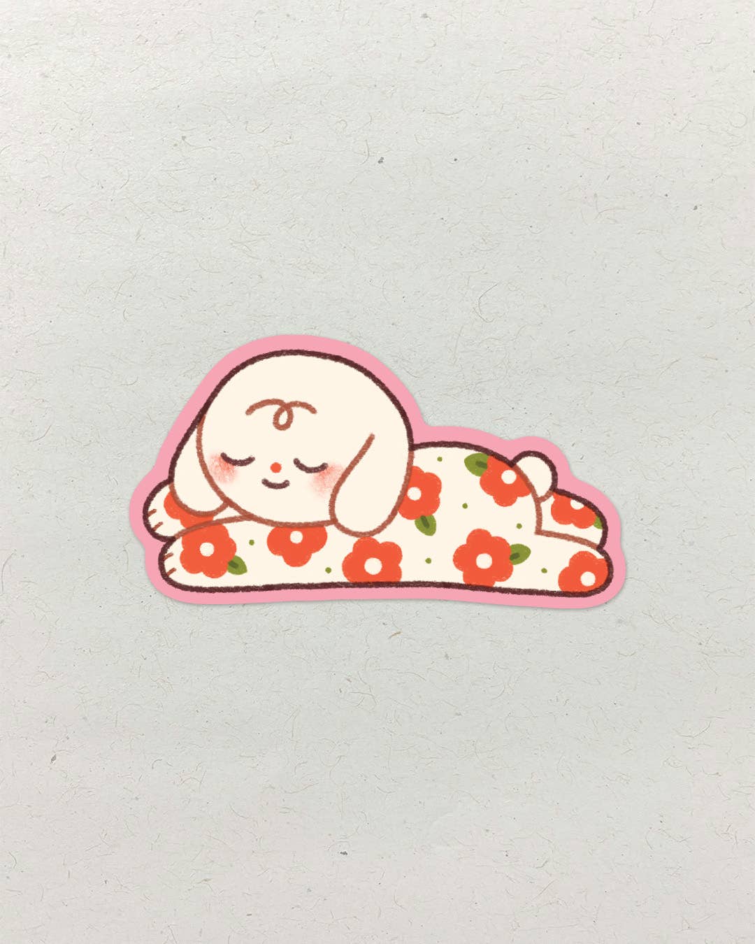 Sleepy Puppy • Single Vinyl Sticker