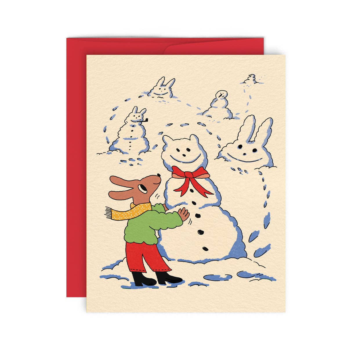 Winter Joy — Greeting Card