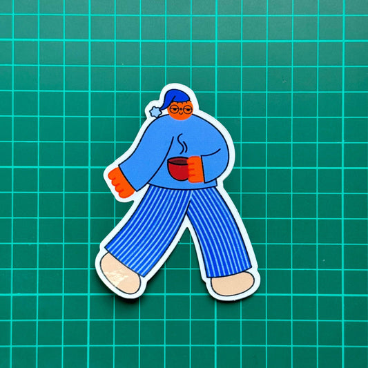 Sleepy Fella - Sticker
