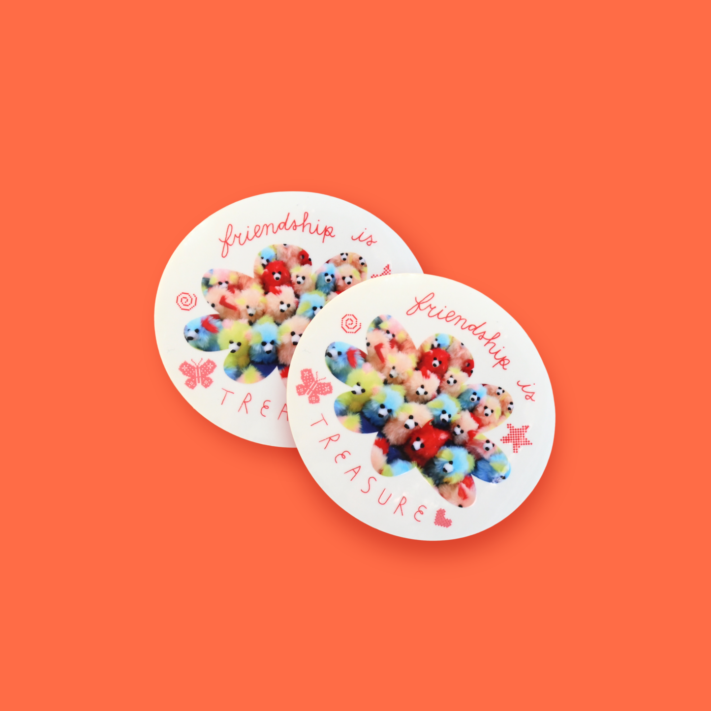 Friendship Is Treasure - Sticker