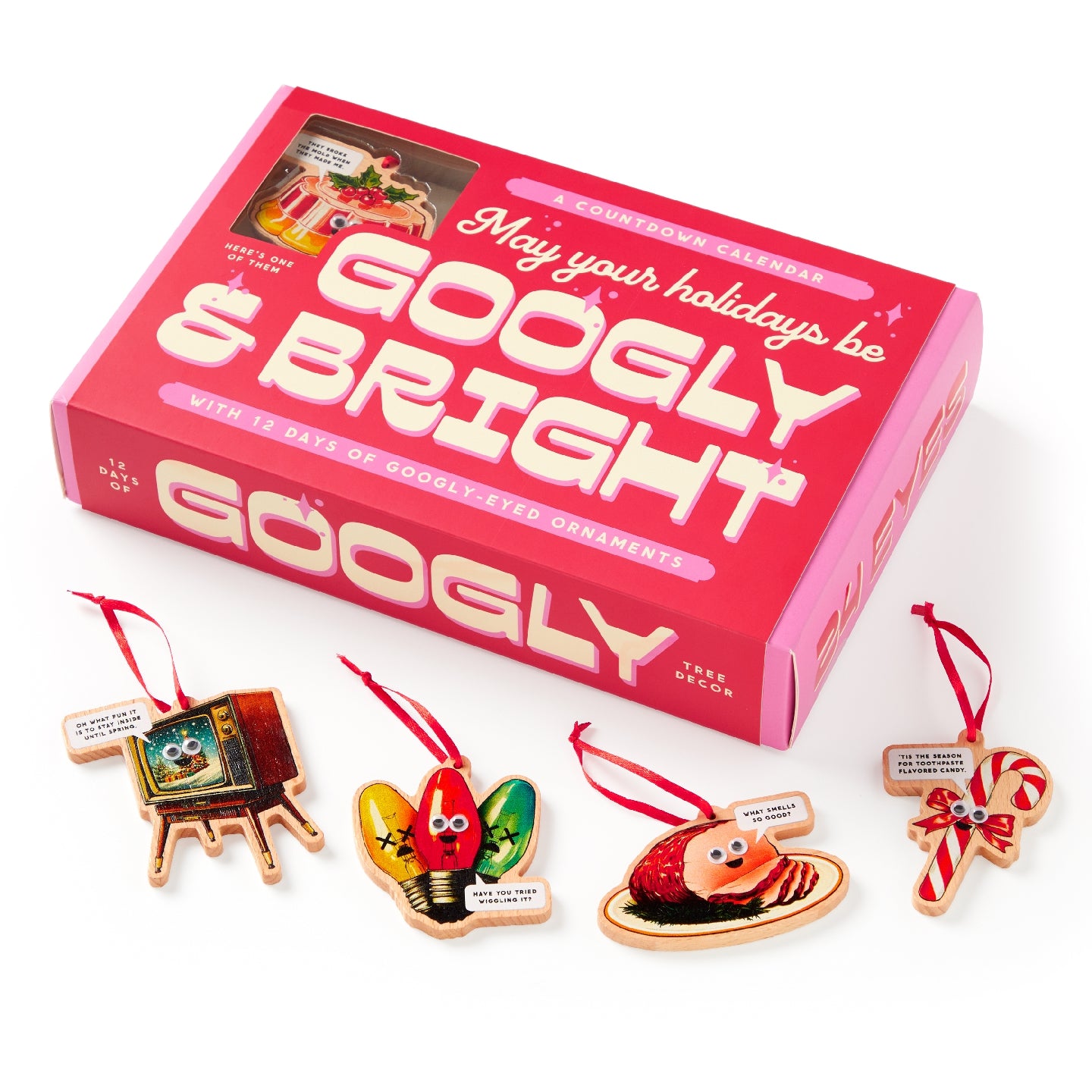 Googly & Bright - Holiday Ornament Countdown Calendar