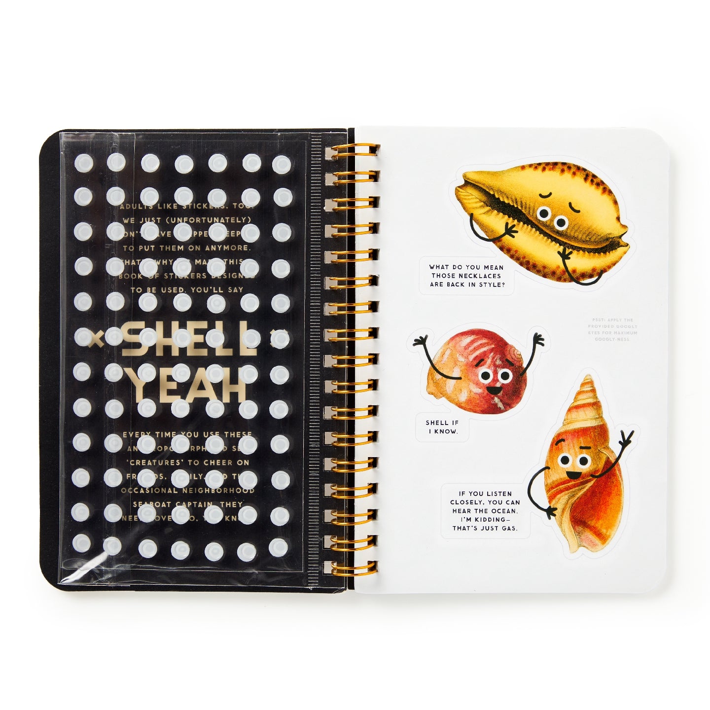 Sticker Book - Shell Yeah