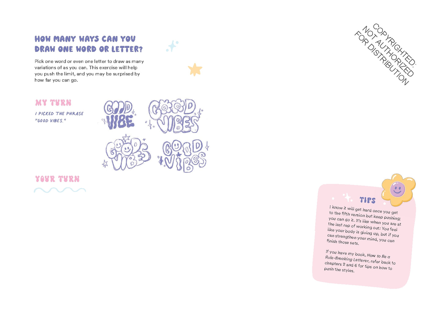 The Rule-Breaking Letterer's Workbook