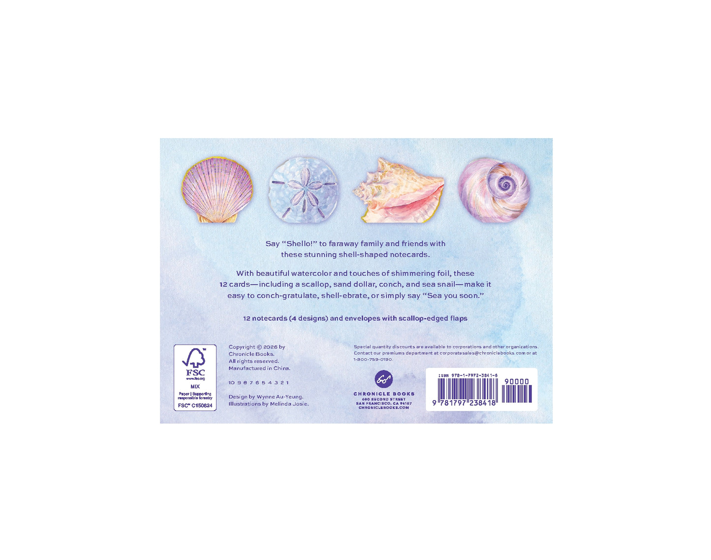 Shell Notecard Set