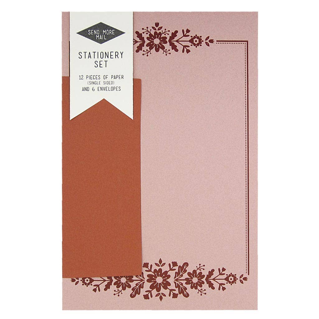 Floral - Stationery Set