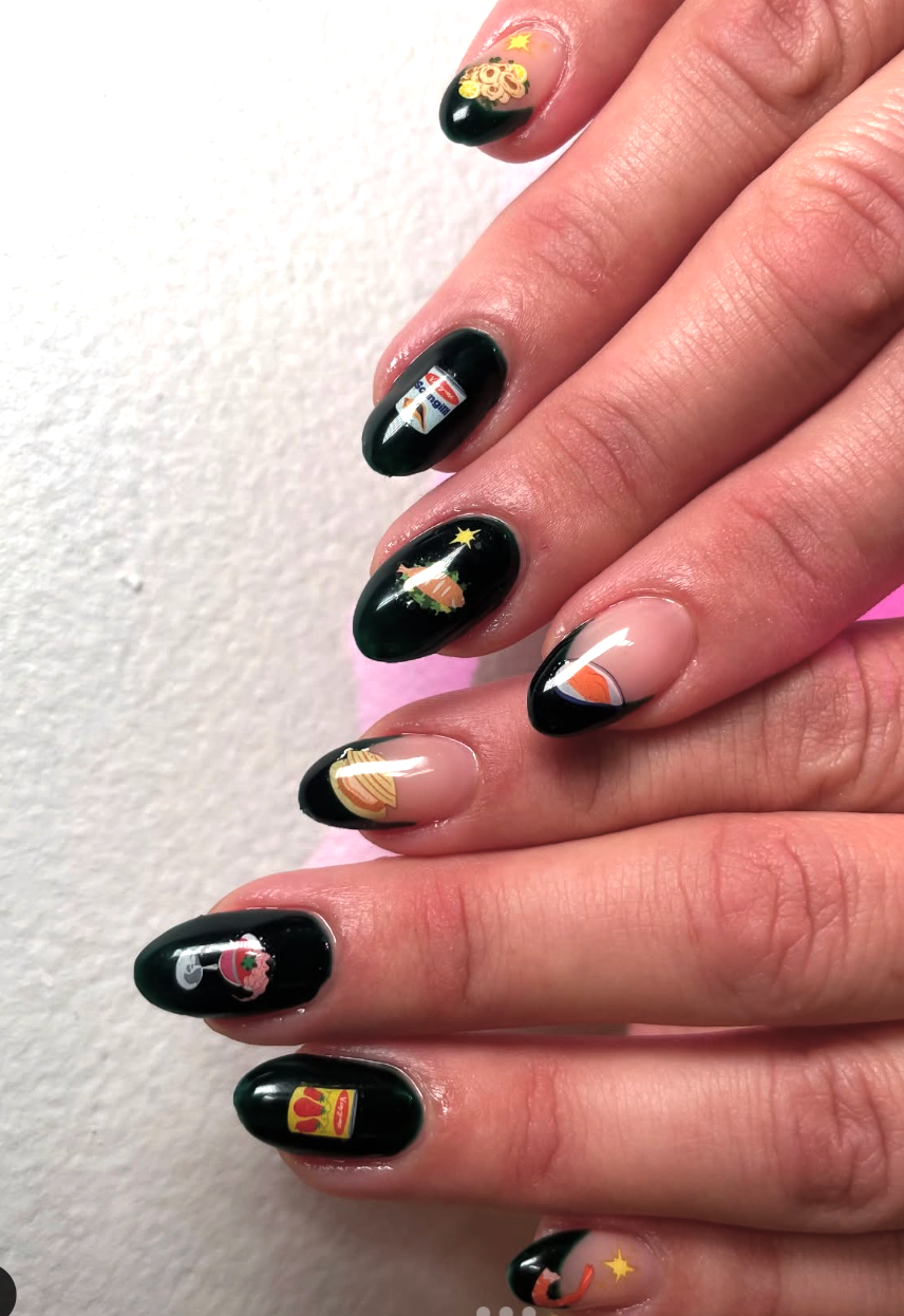 Seven Fishes Nail Decals