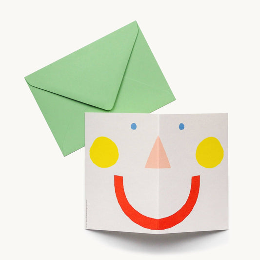 Smiley Face - Greeting Card