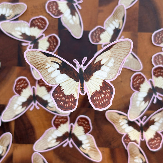Butterfly - Watercolour Vinyl Sticker 