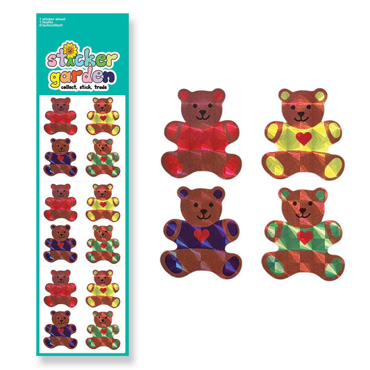 Teddy Bear - Sticker Sheet