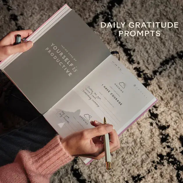 Guided Gratitude Journal, A5 Hardcover