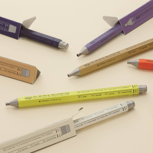 Gel Metal Ballpoint Pen / MARK'STYLE