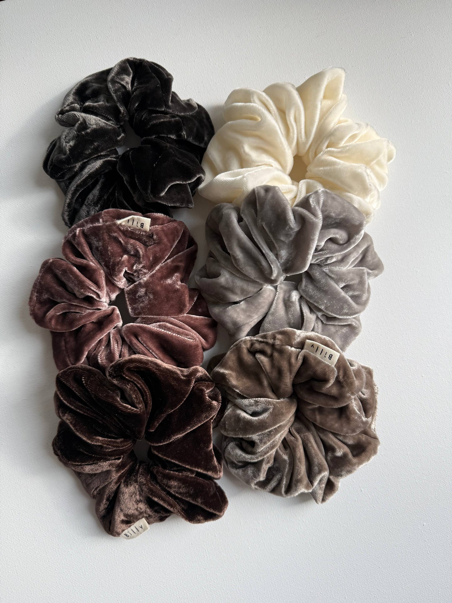 Silk Velvet Scrunchies