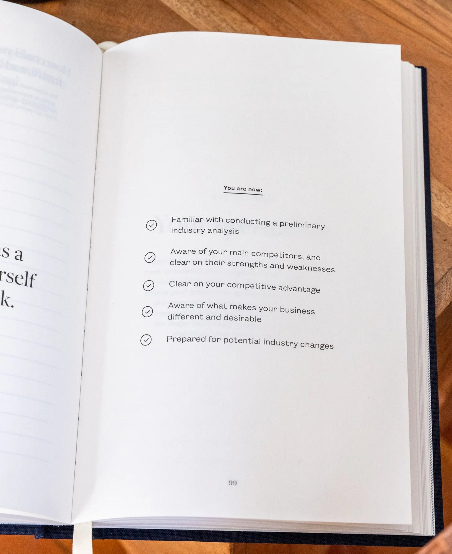 Bedside Business Plan - Guided Journal