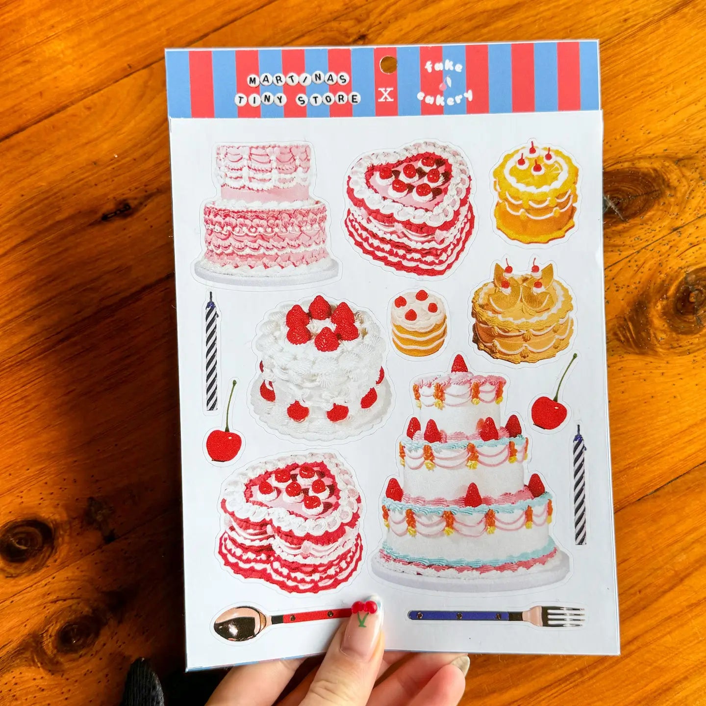 Tiny Store x Fake Cakery - Sticker Sheet