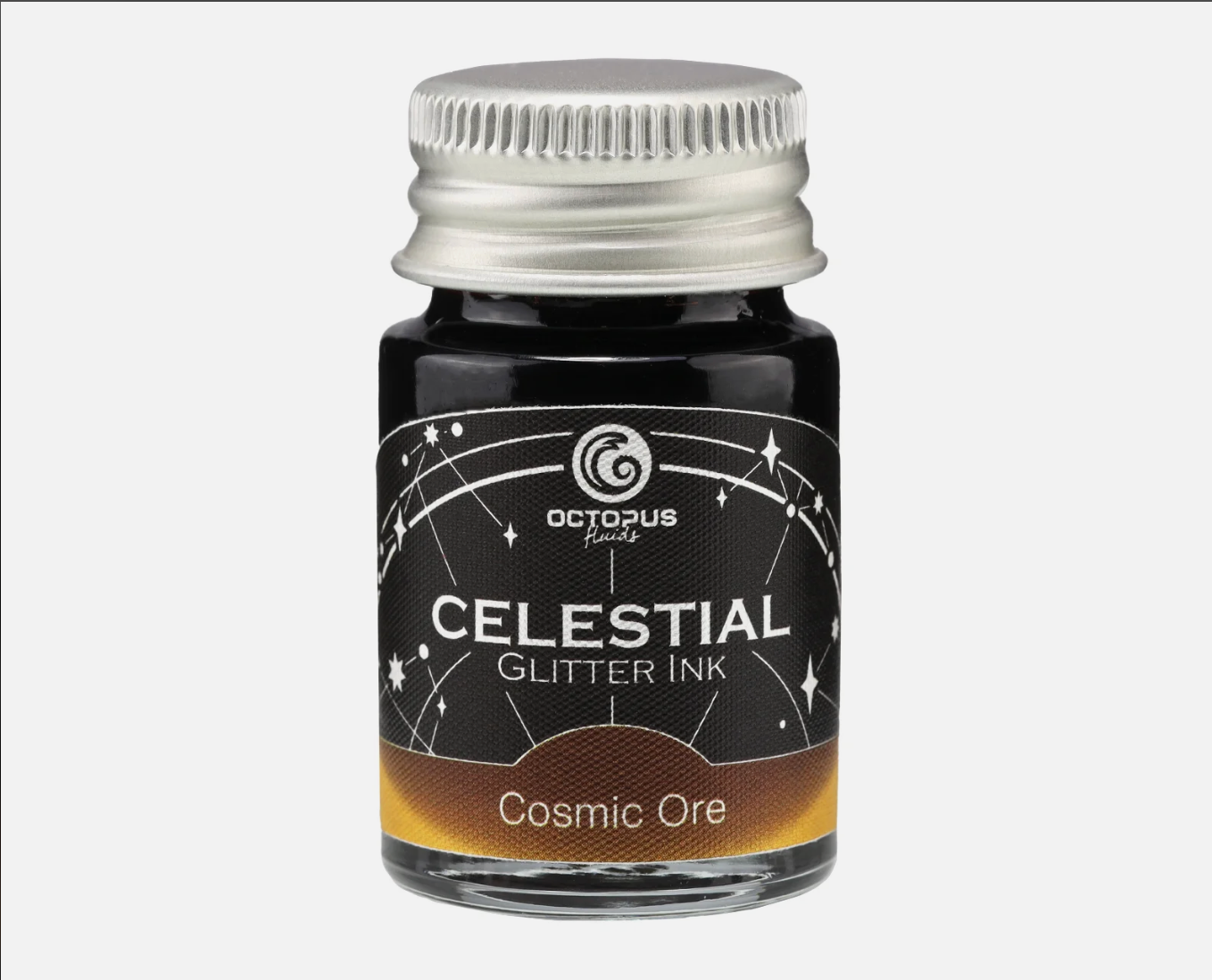 Celestial Glitter Ink, Cosmic Ore (Brown/Copper)